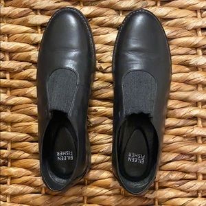 Eileen Fisher Women’s Black Harlow Loafer Size 7